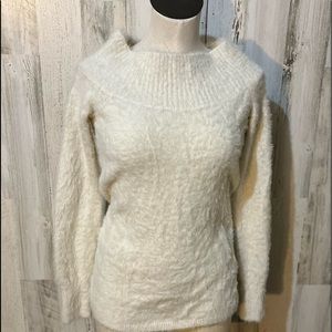 Loft White size small sweater